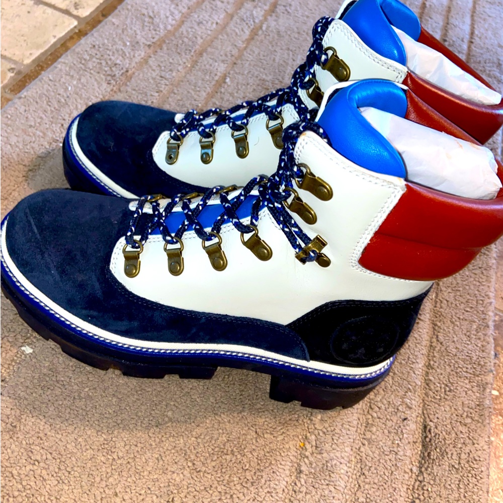 SHOE SALE!!! TORY BURCH MILLER LUG HIKER BOOT